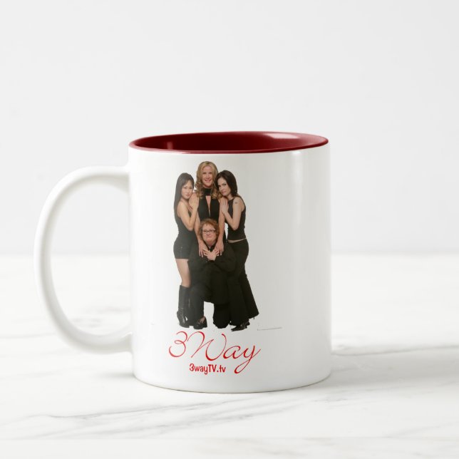 De Café Em Dois Tons caneca 3Way (Esquerda)