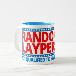 De Café Em Dois Tons Caneca aleatória do Layperson