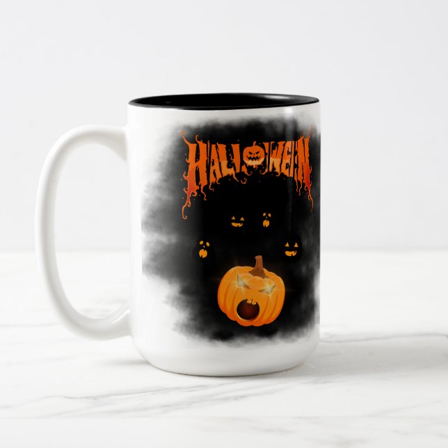 De Café Em Dois Tons caneca aluwen (Esquerda)