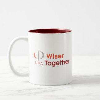 De Café Em Dois Tons Caneca APA
