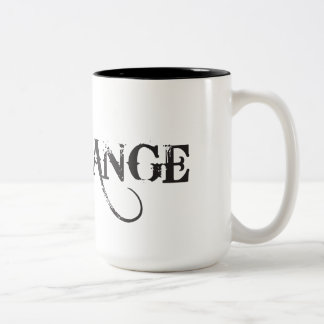 De Café Em Dois Tons Caneca ar livre da galinha