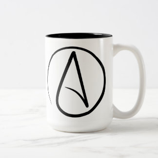 De Café Em Dois Tons Caneca ateu