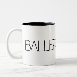 De Café Em Dois Tons Caneca BAILARINA