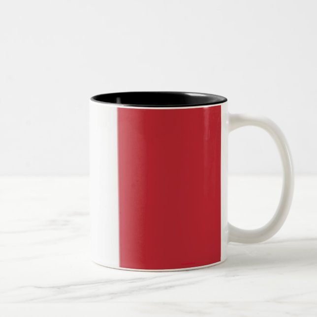 De Café Em Dois Tons Caneca Bandeira da Itália (Direita)