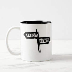 De Café Em Dois Tons Caneca básica da equipe