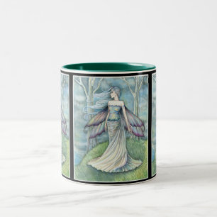 De Café Em Dois Tons Caneca Beautiful Fairy por Molly Harrison