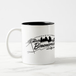 De Café Em Dois Tons caneca biMEMTENNial