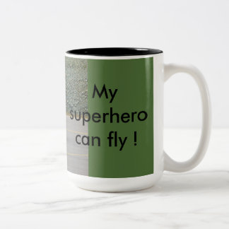 De Café Em Dois Tons caneca Black Hawk do Exército