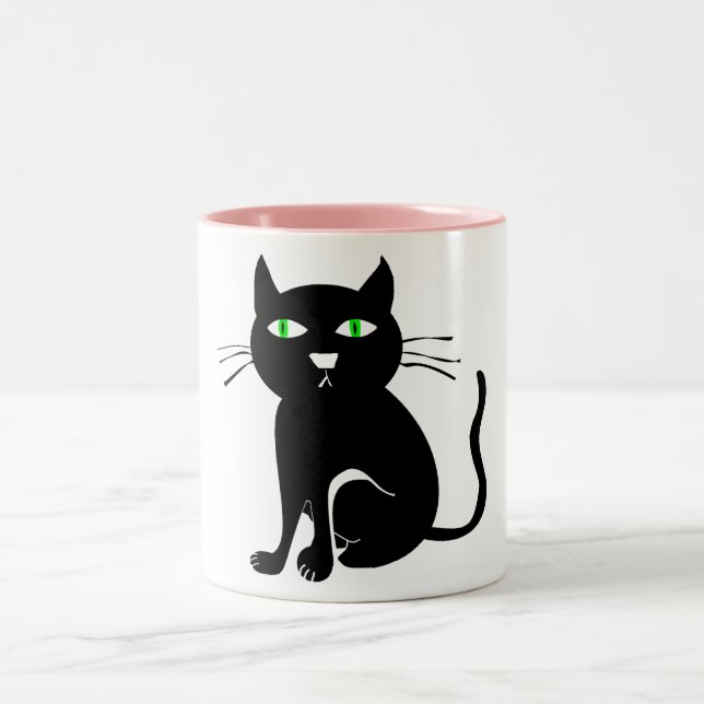 De Café Em Dois Tons Caneca BlackCat (Centro)