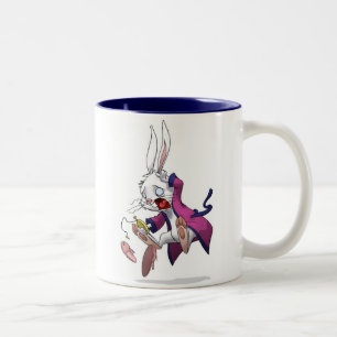 De Café Em Dois Tons Caneca branca do coelho