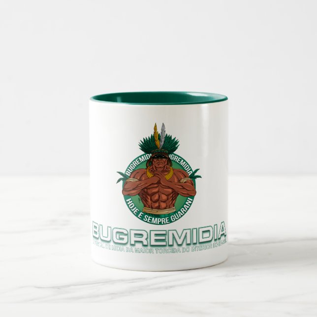 De Café Em Dois Tons Caneca Bugremidia (Centro)