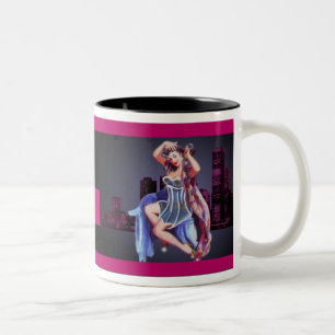 De Café Em Dois Tons Caneca - Cabelereiros