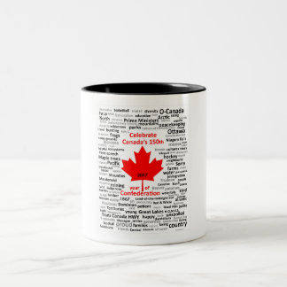 De Café Em Dois Tons Caneca Canada150