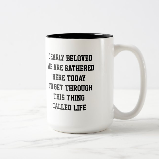 De Café Em Dois Tons Caneca "cara amado" (Direita)