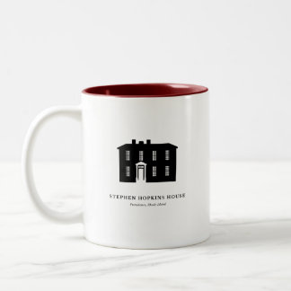 De Café Em Dois Tons Caneca — Casa Stephen Hopkins