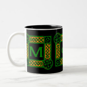 De Café Em Dois Tons Caneca celta da mamã