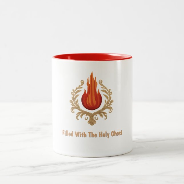 De Café Em Dois Tons Caneca - Cheia do Espírito Santo (Centro)