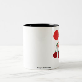 De Café Em Dois Tons Caneca Cherry Pop
