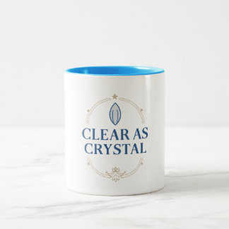 De Café Em Dois Tons Caneca - Clara como Cristal