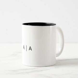 De Café Em Dois Tons Caneca Clássica, 325 ml