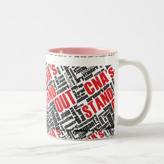 De Café Em Dois Tons caneca CNA competente