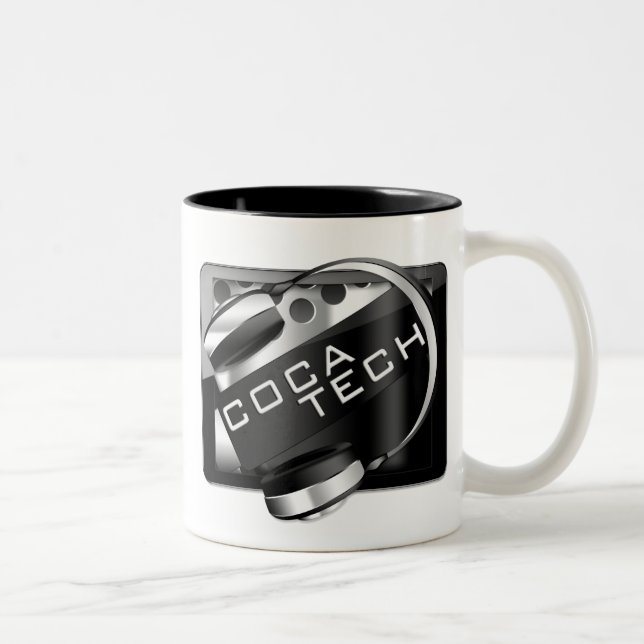 De Café Em Dois Tons Caneca CocaTech (Direita)