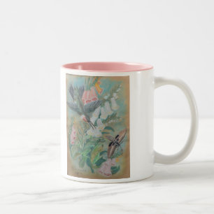 De Café Em Dois Tons Caneca - colibri e traça por NCBR