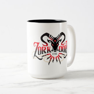 De Café Em Dois Tons Caneca com Logo do ZorktheDork