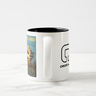 De Café Em Dois Tons Caneca com logotipo básico da OA e gráfico