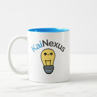 De Café Em Dois Tons Caneca com logotipo Ofie KaiNexus