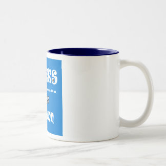 De Café Em Dois Tons Caneca comemorativa da reunião básica das marcas