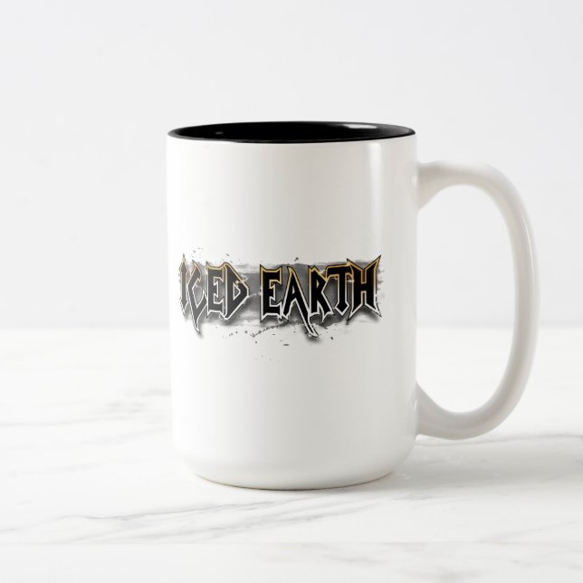 De Café Em Dois Tons CANECA congelada da terra (Direita)