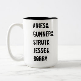 De Café Em Dois Tons Caneca conhecida mortal bonito