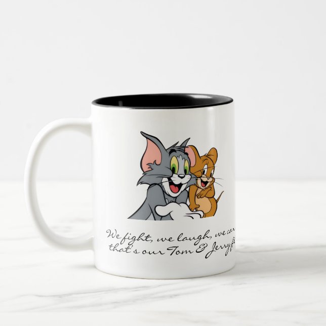 De Café Em Dois Tons Caneca Criativa Personalizada (Esquerda)