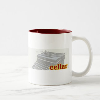 De Café Em Dois Tons Caneca da adega