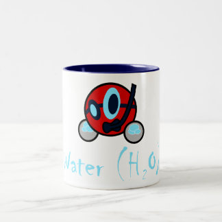 De Café Em Dois Tons Caneca da água