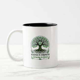 De Café Em Dois Tons Caneca da Árvore da Vida