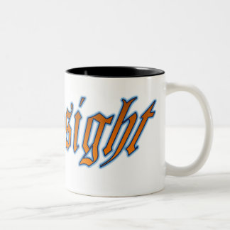 De Café Em Dois Tons Caneca da banda da aprendizagem