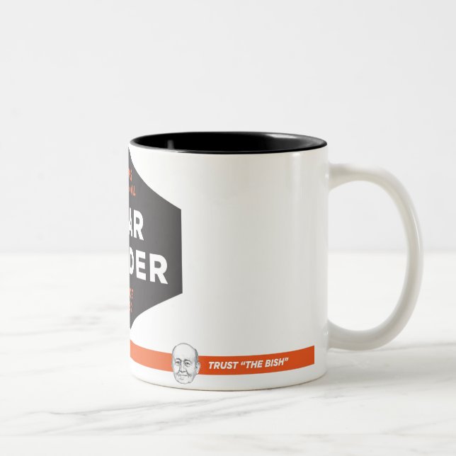 De Café Em Dois Tons Caneca da bandeira do cerzidor do rasgo - (Direita)