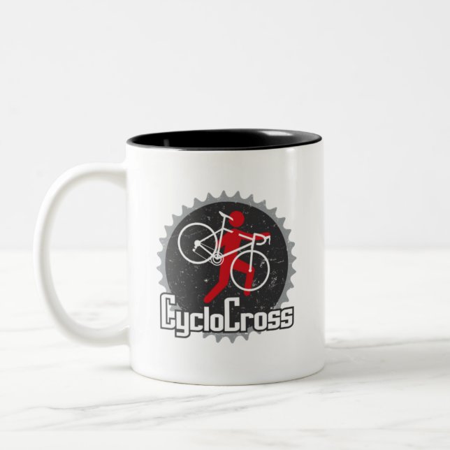 De Café Em Dois Tons Caneca da barreira da CX (Esquerda)