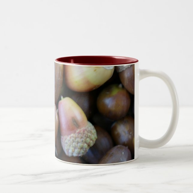 De Café Em Dois Tons Caneca da bolota (Direita)