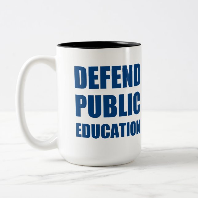 De Café Em Dois Tons Caneca da brigada da jaqueta amarela (Esquerda)