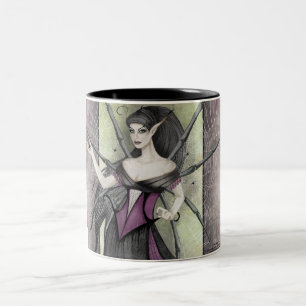 De Café Em Dois Tons Caneca da bruxa da Web
