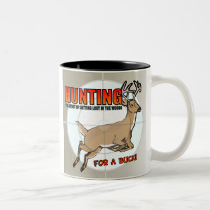 De Café Em Dois Tons Caneca da caça do fanfarrão