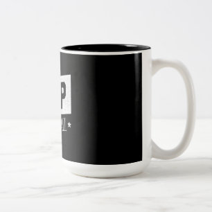 De Café Em Dois Tons Caneca da câmara municipal