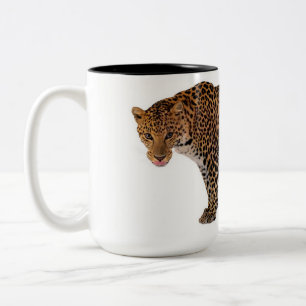 De Café Em Dois Tons Caneca da chita