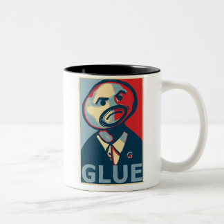De Café Em Dois Tons Caneca da colagem