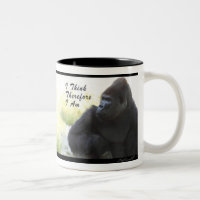 Caneca da conversa do gorila