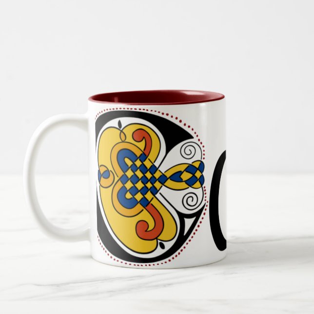 De Café Em Dois Tons Caneca da cortiça do condado (Esquerda)