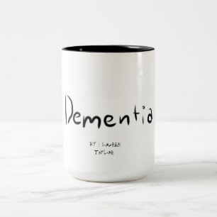 De Café Em Dois Tons Caneca da demência